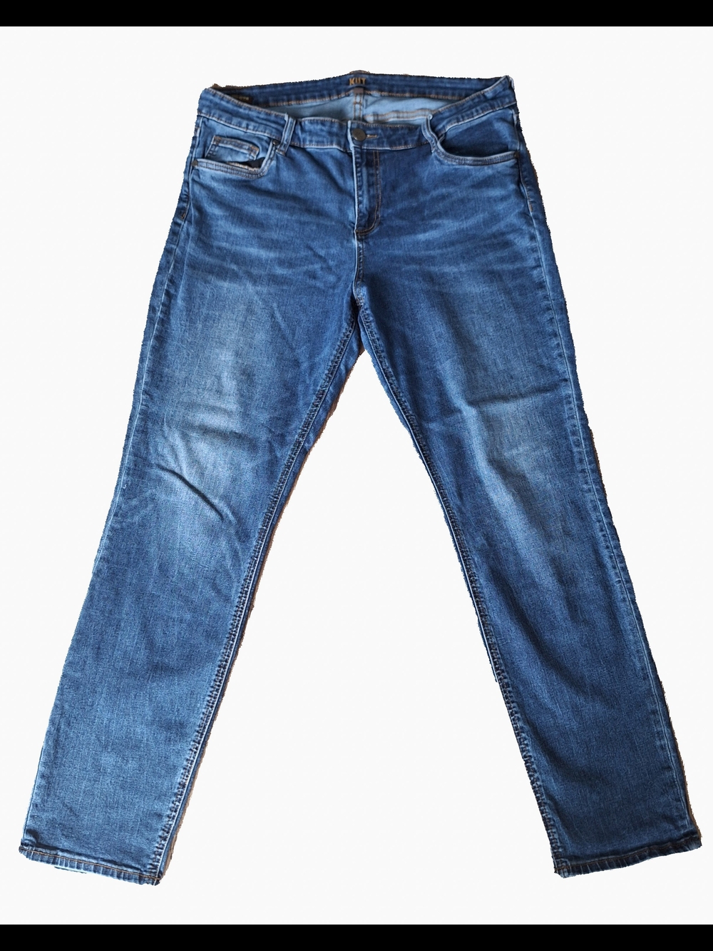 KUT From the Kloth Women's  Boyfriend Style Blue Jeans